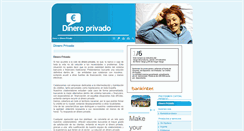 Desktop Screenshot of dinero-privado.es